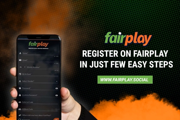 Register on Fairplay