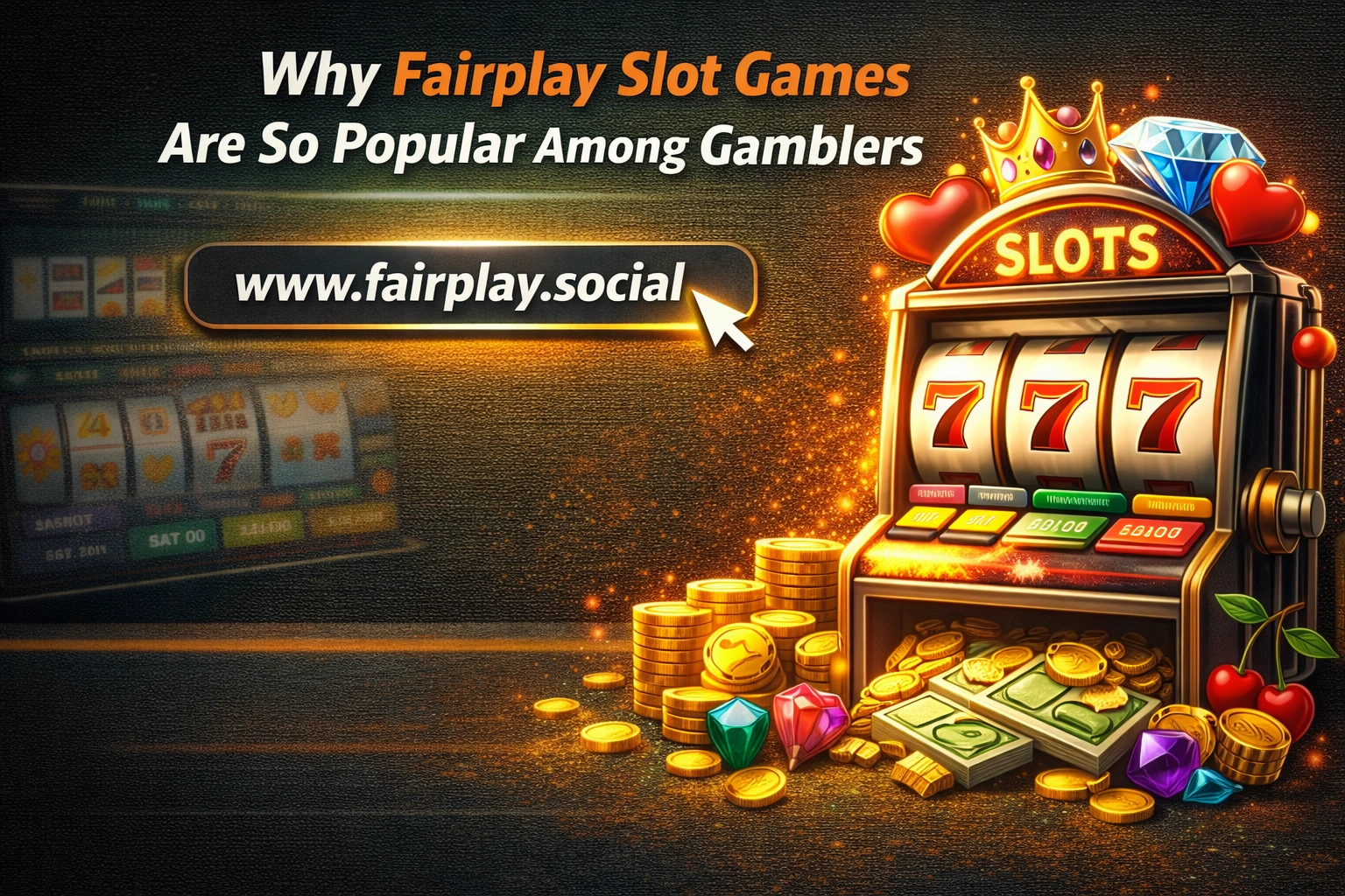 You are currently viewing Why Fairplay Slot Games Are So Popular Among Gamblers