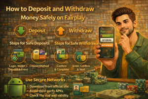 Read more about the article How to Deposit and Withdraw Money Safely on Fairplay