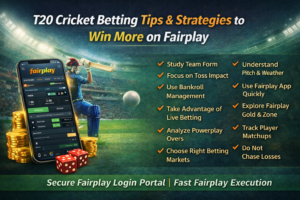 Read more about the article T20 Cricket Betting Tips & Strategies to Win More on Fairplay